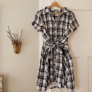 LAST CALL: Anthropologie Plaid Dress